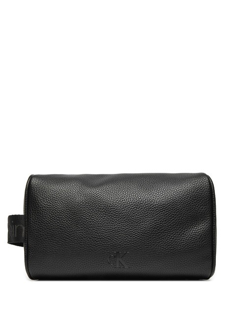 CALVIN KLEIN CK JEANS LOGO EMBOSS Estuche de belleza pvh negro - Neceser