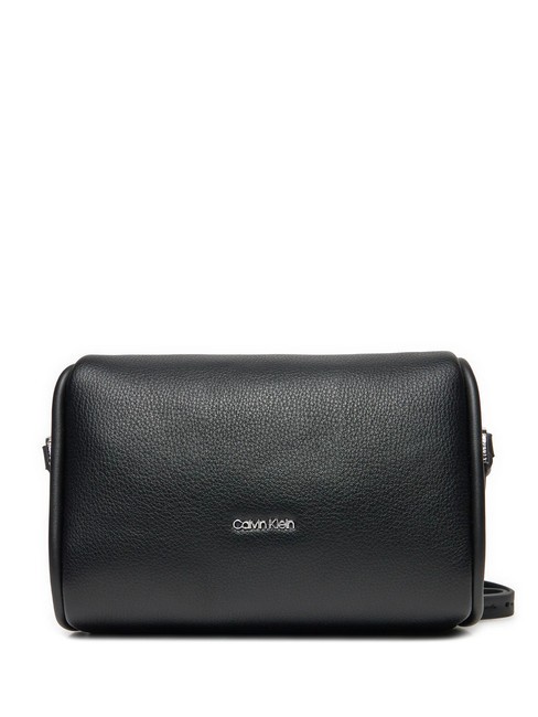 CALVIN KLEIN REFINE  Mini bolso de hombro negro - Bolsos Mujer