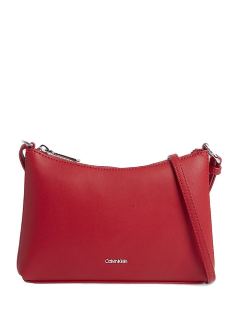 CALVIN KLEIN MUST Mini bolso de hombro salvia escarlata - Bolsos Mujer