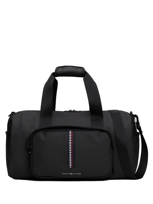 TOMMY HILFIGER CORP LOVE Bolso de lona con bandolera negro - Bolsas de viaje