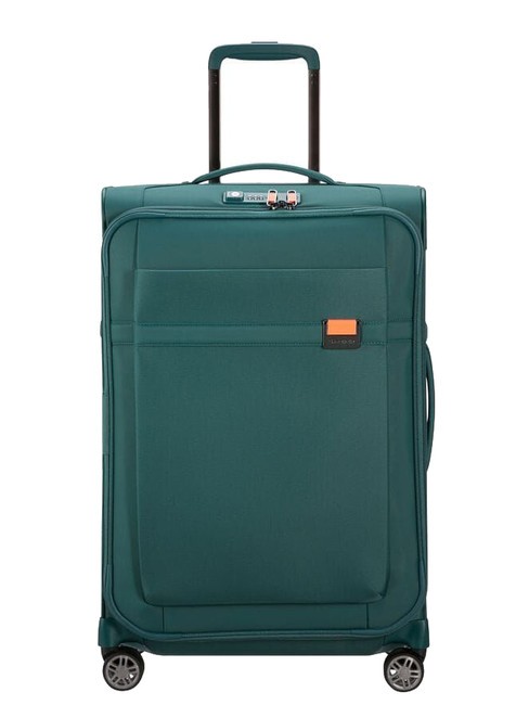 SAMSONITE AIREA Trolley mediano, ampliable azul norte/naranja - Trolley Semirrígidos