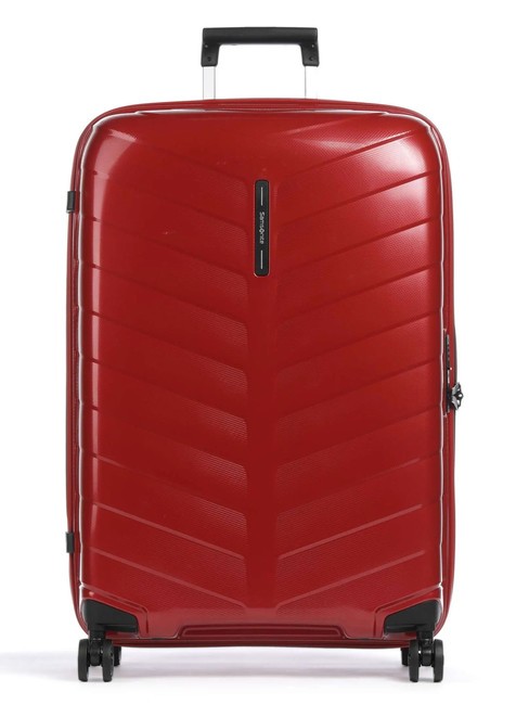 SAMSONITE ATTRIX Carro de gran tamaño ROJO - Trolley Rígidos