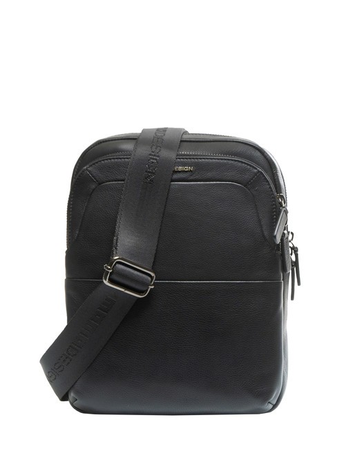 MOMO DESIGN MADRID Bolso de cuero negro - Bandoleras Hombre