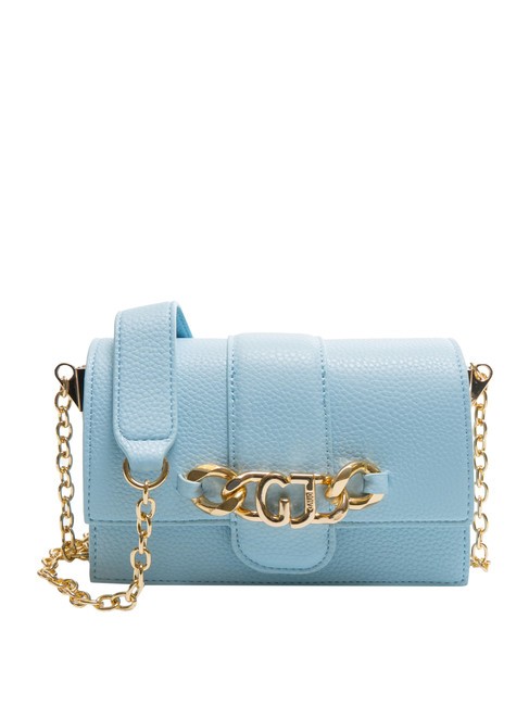 GAUDÌ CATHY Mini bolso bandolera con cadena azul - Bolsos Mujer