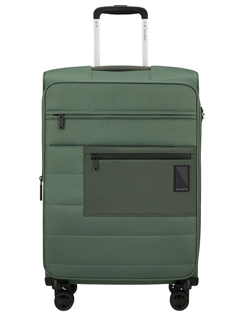 SAMSONITE VAYCAY Carro extensible de tamaño mediano pistacho verde - Trolley Semirrígidos