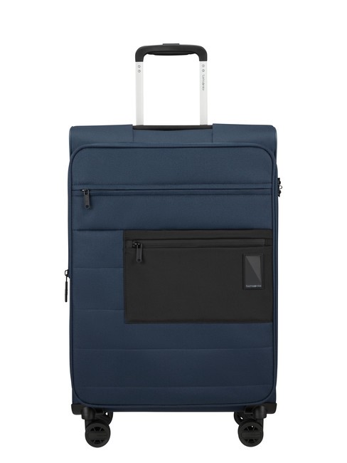 SAMSONITE VAYCAY Carro extensible de tamaño mediano AZUL - Trolley Semirrígidos