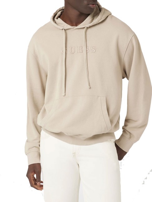 GUESS FINCH TERRY Sudadera con bolsillo y capucha consciente multi - Sudaderas