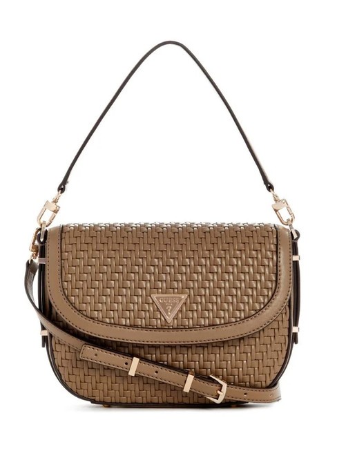 GUESS MURIELLE Bolso de mano, con bandolera marrón oscuro - Bolsos Mujer