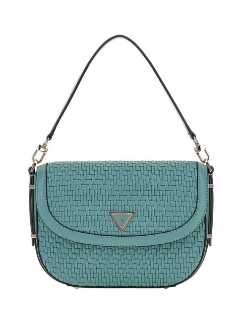 GUESS MURIELLE Bolso de mano, con bandolera verde azulado - Bolsos Mujer