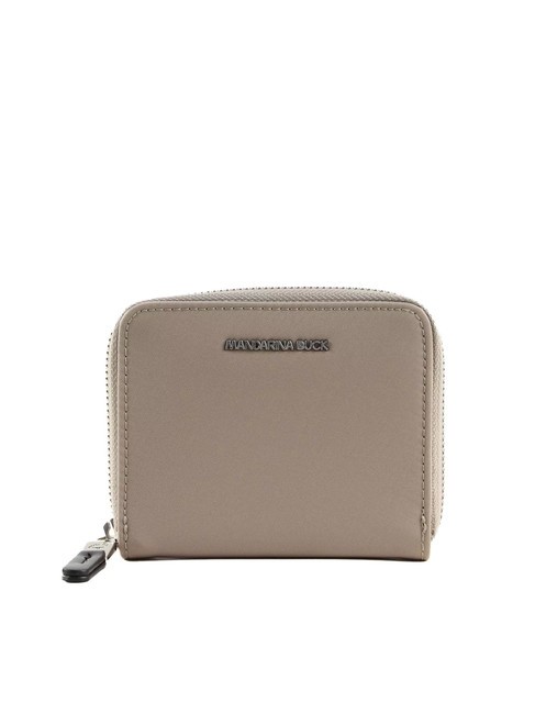 MANDARINA DUCK HUNTER Cartera compacta con cremallera gris pardo - Carteras Mujer