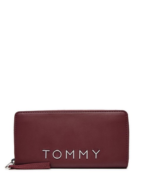 TOMMY HILFIGER TOMMY JEANS CITY BOLD  Cartera con cremallera colorete profundo - Carteras Mujer