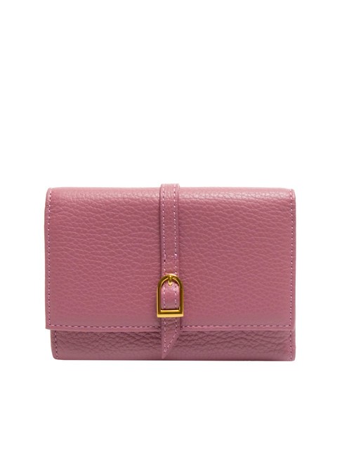 COCCINELLE CHERRY Cartera de piel, 8 cc. rosa pulpa - Carteras Mujer