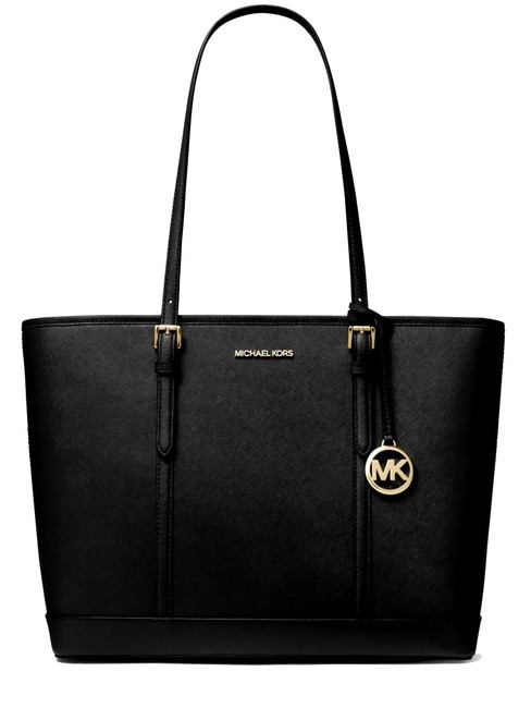 MICHAEL KORS JET SET TRAVEL  Bolsa de la compra negro - Bolsos Mujer