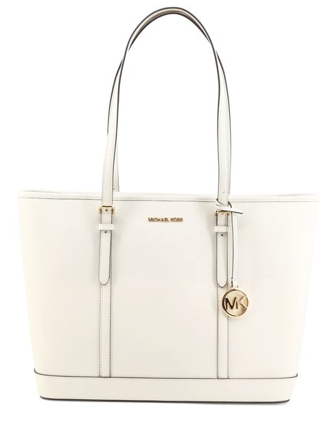 MICHAEL KORS JET SET TRAVEL  Bolsa de la compra blanco óptico - Bolsos Mujer