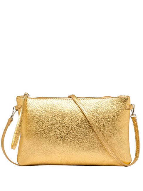 GIANNI CHIARINI HERMY  Bolso bandolera, en piel. rica arena dorada - Bolsos Mujer