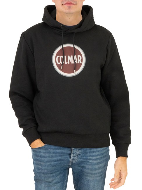 COLMAR MODISH Sudadera con capucha y logo estampado negro - Sudaderas