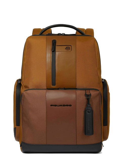 PIQUADRO BRIEF 2 SPECIAL Mochila para portátil de 15,6" marrón/bronceado - Mochilas para portátil