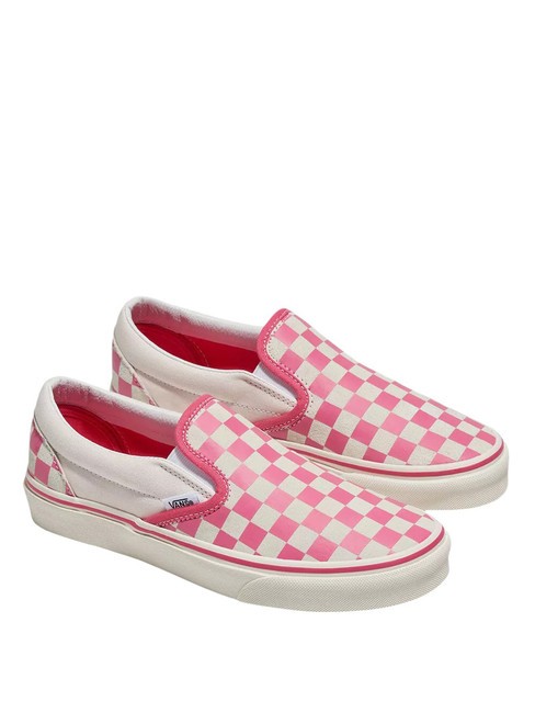 VANS CLASSIC SLIP-ON  Zapatos de lona rosa/blanco verdadero - Zapatos unisex