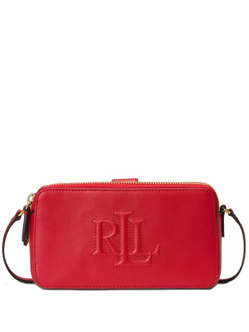 RALPH LAUREN WITLEY Cartera de mano con bandolera rojo festivo - Bolsos Mujer