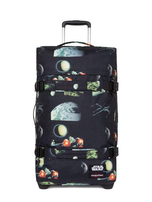 EASTPAK TRANSIT'R L STAR WARS Carro de gran tamaño sw galaxia negro - Trolley Semirrígidos