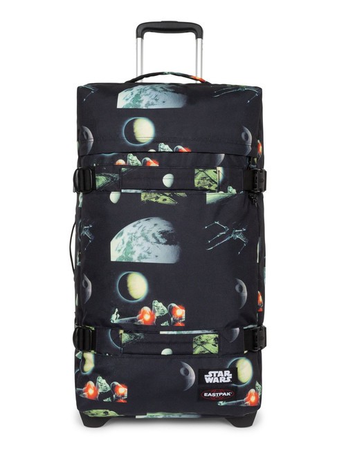 EASTPAK TRANSIT'R M STAR WARS Carro de tamaño mediano sw galaxia negro - Trolley Semirrígidos