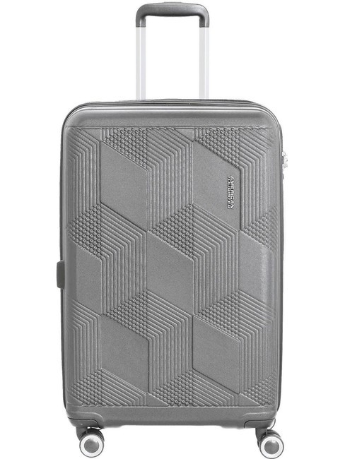 AMERICAN TOURISTER SUNCHASER Carro grande SILVER - Trolley Rígidos