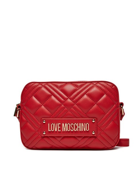 LOVE MOSCHINO QUILTED  Cámara tipo bandolera ROJO - Bolsos Mujer