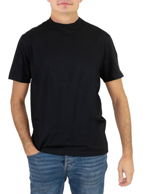 COLMAR MATTE Camiseta regular fit de algodón negro - camiseta