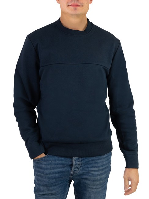 COLMAR SPELL Sudadera con logo en relieve y cuello redondo Azul marino - Sudaderas