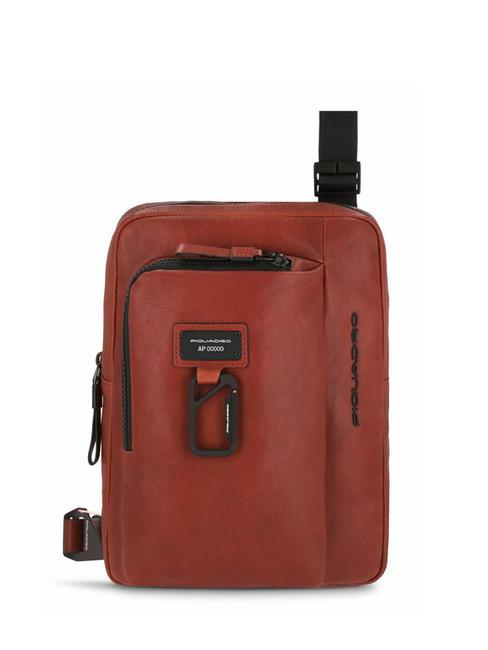 PIQUADRO HARPER Bolso de cuero para iPad 11 CUERO - Bandoleras Hombre