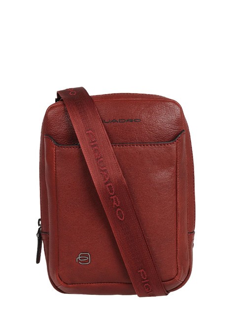 PIQUADRO BLACK SQUARE  bolsa de transporte para iPad mini ROJO - Bandoleras Hombre