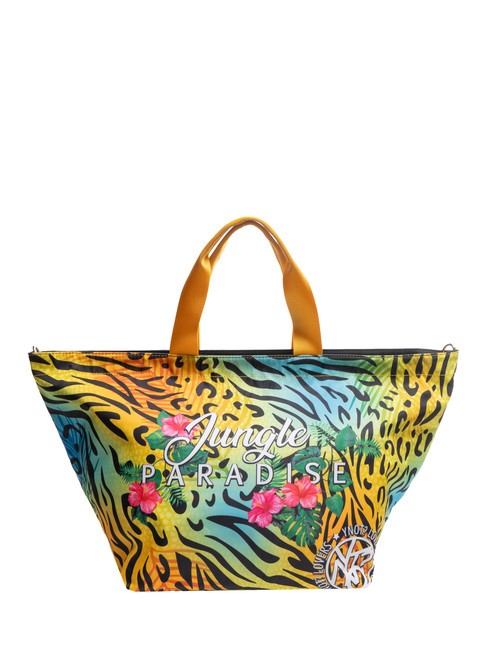 YNOT JUNGLE PARADISE Bolso shopping de playa mediano amarillo - Bolsos Mujer