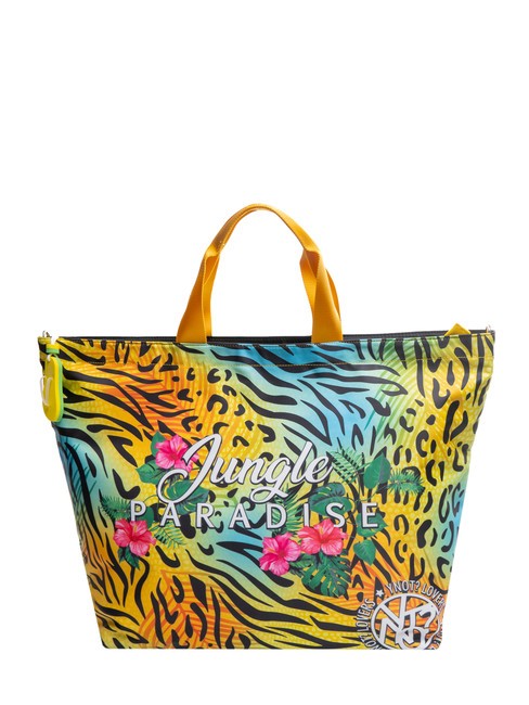 YNOT JUNGLE PARADISE Bolsa de compras de playa grande amarillo - Bolsos Mujer