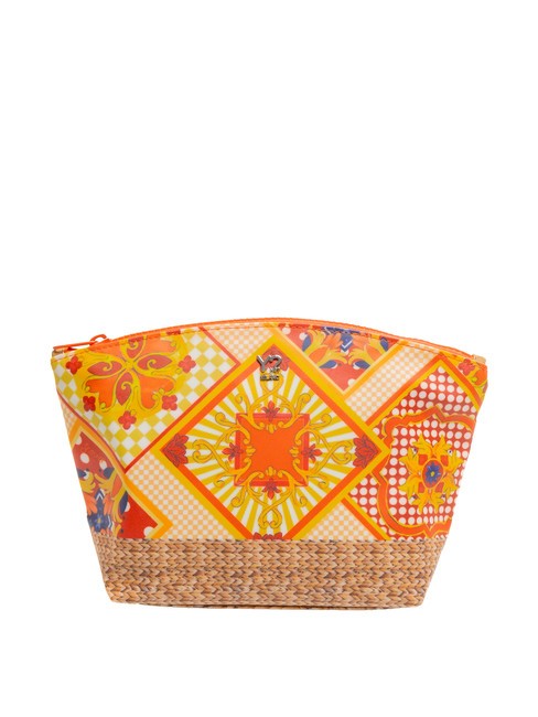 YNOT SICILY Neceser con estampado integral naranja - Neceser