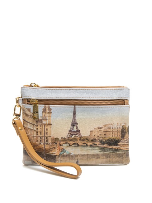 YNOT YESBAG Bolso de mano con puño y bolsillo. chica eiffel - Bolsos Mujer