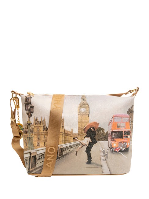 YNOT YESBAG bolso de hombro tipo hobo amor de londres - Bolsos Mujer