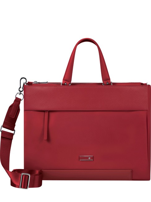 SAMSONITE ZALIA 3.0  Bolsa para portátil de 14,1" con correa para el hombro rojo oscuro - Bolsos Mujer