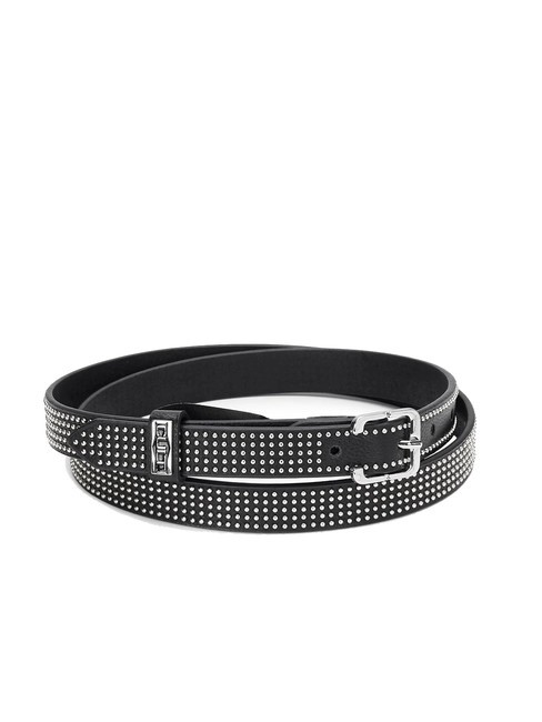 CULT LADY BELT Cinturón con micro tachuelas negro - Cinturones