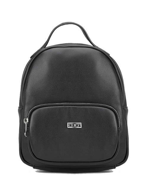 CULT NICO Mochila redonda con bolsillo negro - Bolsos Mujer