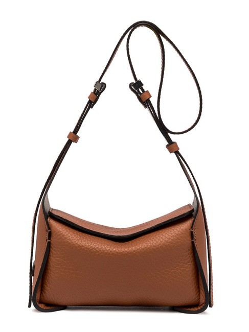 GIANNI CHIARINI PENELOPE Bolso bandolera de piel arena-caramelo - Bolsos Mujer