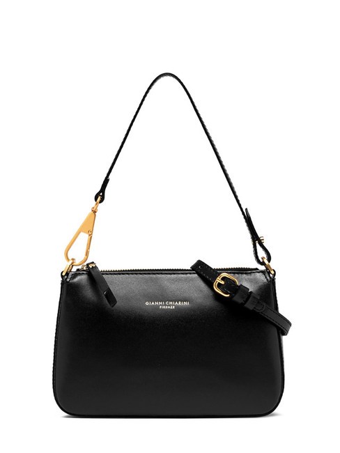 GIANNI CHIARINI BROOKE Bolso bandolera de piel con bandolera negro - Bolsos Mujer