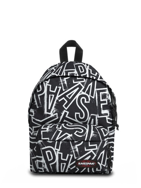 EASTPAK ORBIT XS Mochila de tamaño pequeño letras epnegro - Mochilas Escuela & Tiempo Libre