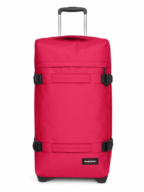 EASTPAK TRANSIT'R M carro de tamaño mediano rosa fresa - Trolley Semirrígidos