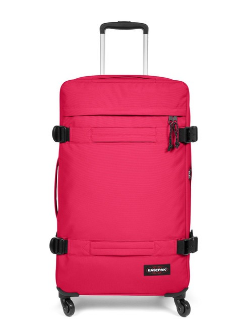 EASTPAK TRANSIT'R 4 L carro de gran tamaño rosa fresa - Trolley Semirrígidos