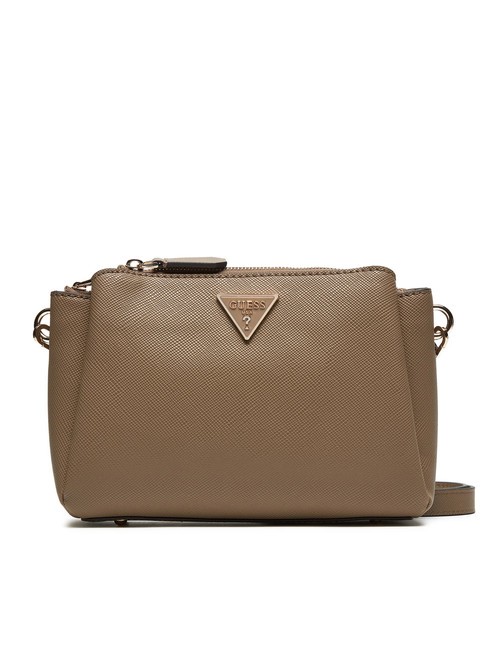 GUESS NOELLE Bolsa de hombro marrón oscuro - Bolsos Mujer