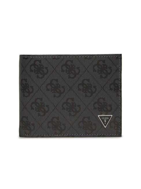 GUESS MITO Cartera de piel con monedero NEGRO - Carteras Hombre