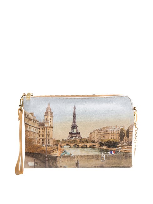 YNOT YESBAG Clutch con poliéster y bandolera chica eiffel - Bolsos Mujer