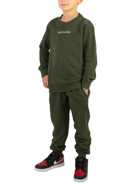 TRUSSARDI GABA Chándal sudadera y pantalón militar/militar - Chándales para niños