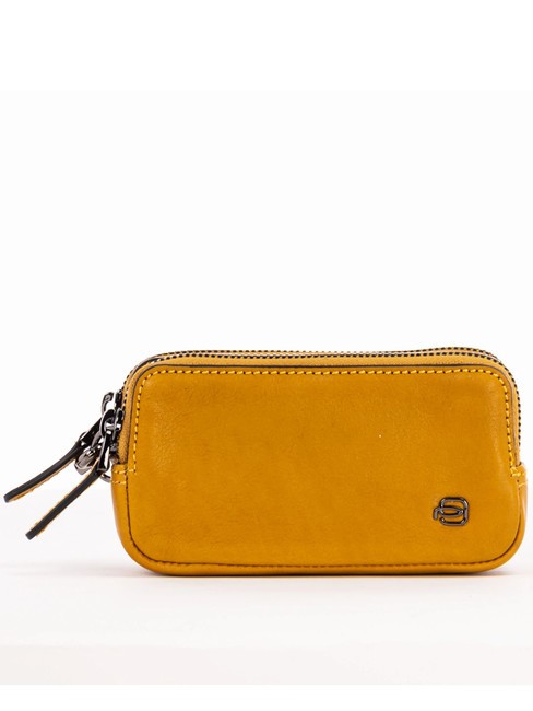 PIQUADRO BLACK SQUARE Bolso mini de piel amarillo - Fundas para tablet & Organizer