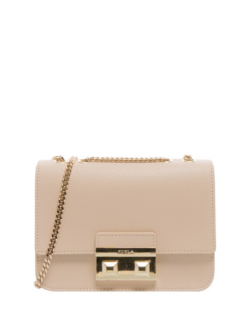 FURLA BELLA  Mini bolso bandolera, en piel. bailarina - Bolsos Mujer